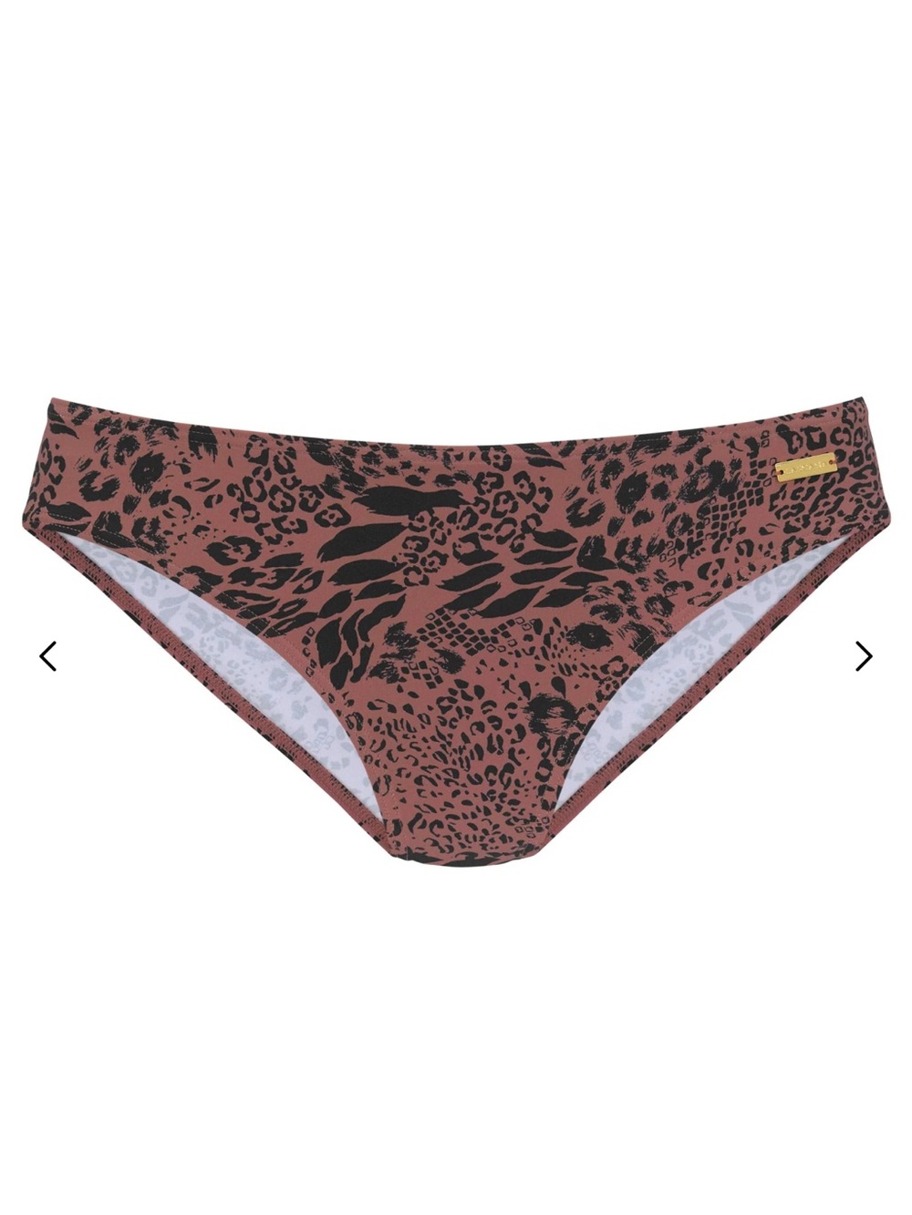 Venus Printed Moderate Bottom-Abstract Leopard Size 8 - Picture 4 of 8